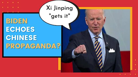 BIDEN CAUGHT Spreading Chinese [CCP] Propaganda On CNN - Town Hall