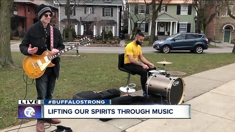 #BUFFALOSTRONG: Bringing the band to Elmwood