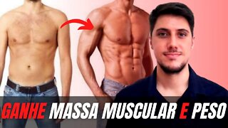 8 alimentos para ganhar massa muscular e peso corporal