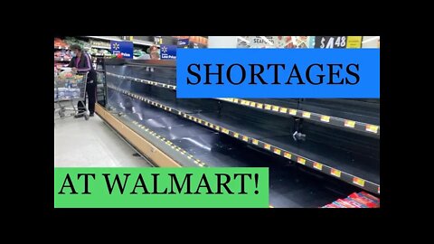 11 Item Shortages At Wal-Mart! (& What YOU CAN Do About It)