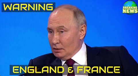 Putin's New Warning to England & France - Weapons Supplies