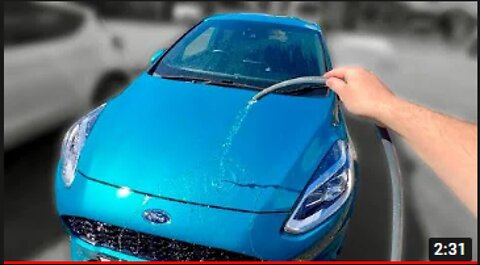 Drying a Car with Water #1