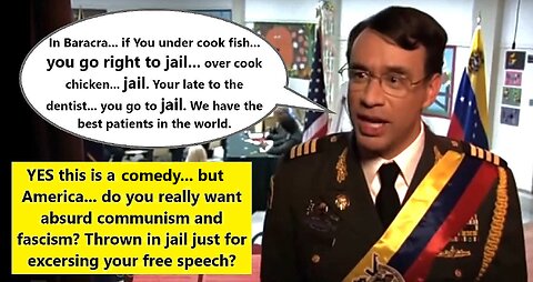 COMEDY: Jesting on Toxic Communism... "You Go Straight To Jail"