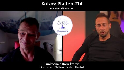 Funktionale Korrektoren -Kolzov-Platten #14 - Die neuen Platten für den Herbst - blaupause.tv