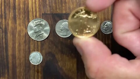 1/4 Oz Gold American Eagle Size Comparison