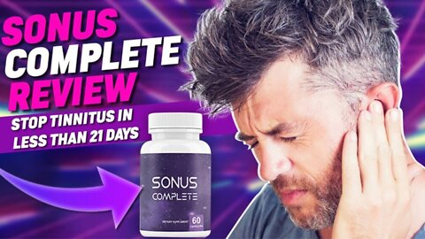 Sonus Complete Review 2022 Sonus Complete Tinnitus Review Sonus Complete WARNING