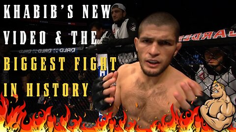 The New KHABIB Video & Does He Have a Vulnerability that can be used to BAIT Him Out of Retirement??