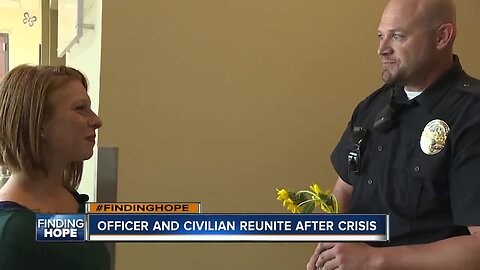 #FINDINGHOPE: After crisis, Nampa woman and police officer share a touching reunion