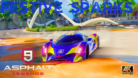 Asphalt 9 - Festive Sparks: Devel Sixteen