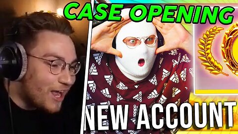 ohnePixel reacts to Anomaly - NEW ACCOUNT CASE OPENING (EXTREME LUCK)