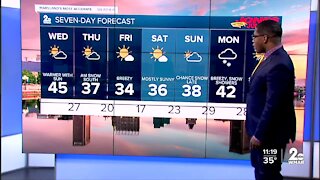 WMAR-2 News Weather at 11