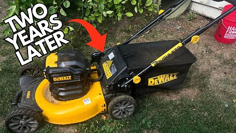 DEWALT Battery Lawn Mower WAS IT WORTH IT? 2 YEARS LATER