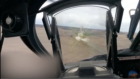 EXCLUSIVE! Ka-52 Helicopter in First-Person Action In Ukraine