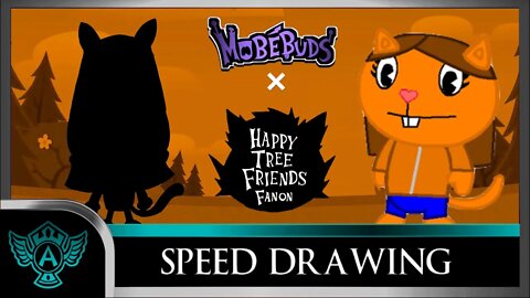 Speed Drawing: Happy Tree Friends Fanon - Autumn | Mobebuds Style