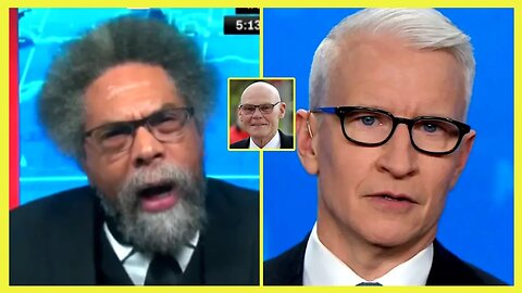 Cornel West SHAMED By Anderson Cooper & James Carville (clip)