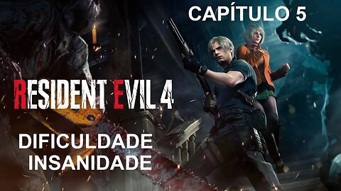 Resident Evil 4 Remake - [Capítulo 5] - Dificuldade Intenso - Dublado & Legendado PT-BR