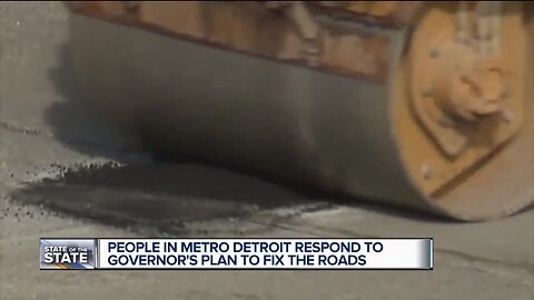 People in metro Detroit respond to governor's plan to fix the roads