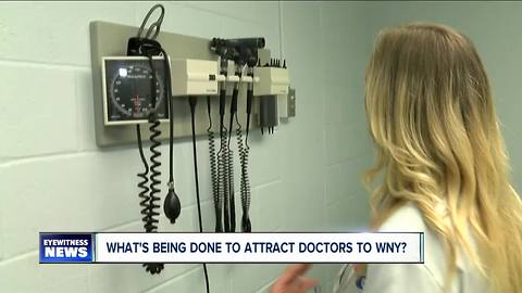 What's being done to attract doctors to WNY?