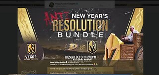 Vegas Golden Knights NYE game