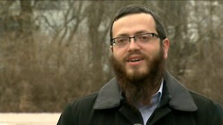 Chanukah parade in North Shore