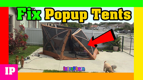 21 EP - How to fix pop up tents -#introphaze @introphaze