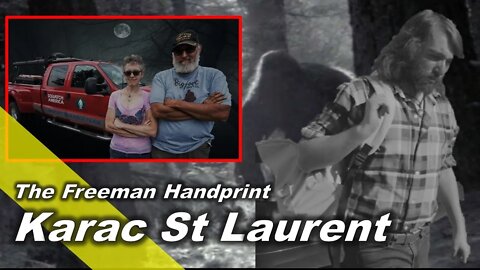 Karac St Laurent talks about the Freeman Bigfoot Handprint