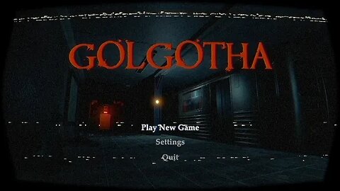 Golgotha | Short first person horror game | No Comment