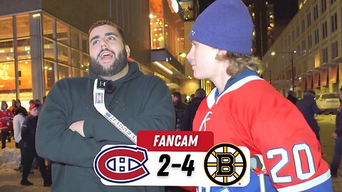 SUZUKI INQUIÉTANT CE SOIR ! | MTL 2-4 BOS