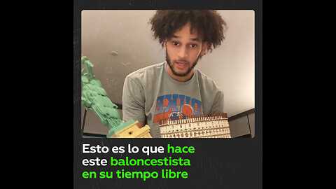 Baloncestista profesional sorprende con su colección de Lego