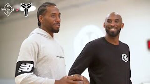 Kobe Taught Kawhi & Kyrie his SIGNATURE MOVES at Mamba Sports Academy and it's so amazing