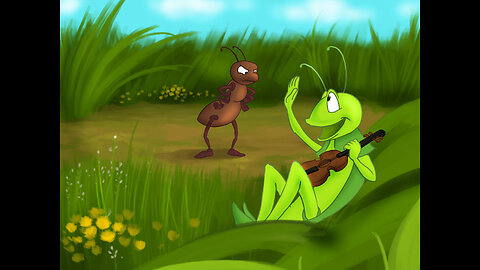 The Ant and the Grasshopper Story