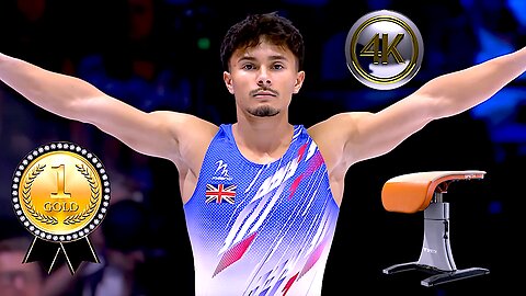 Jake JARMAN🇬🇧🥇Vault Event Final 2023 Antwerp Worlds (NBC.4K)