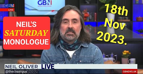 Neil Oliver's Saturday Monologue - 18th November 2023.