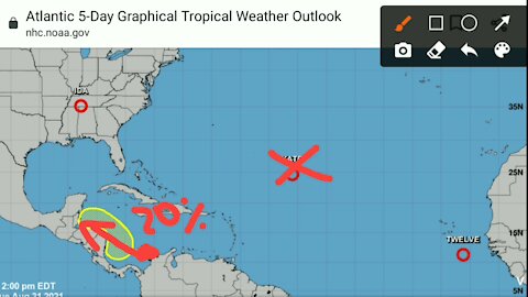 8/31/21 Tropical Update