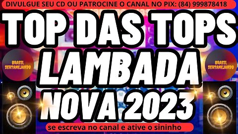 TOP DAS TOPS LAMBADA NOVA 2023 AS MELHORES MÚSICAS PRA PAREDÃO DE LAMBADA @brasilsertanejando4788