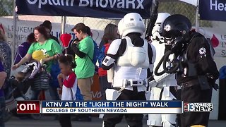 KTNV at the Light The Night Walk