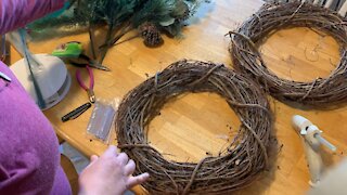 Super Easy Christmas Wreath