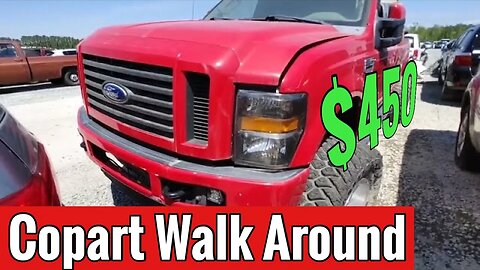 COPART WALK AROUND, 392, HUMMER, F250, FERRARI GT