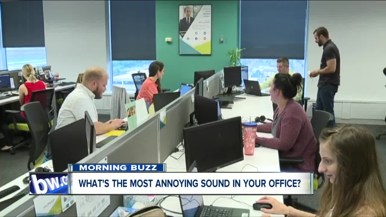 Morning Buzz: What is the most annoying sound in your office?