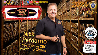 We are honored to have Nick Perdomo, President & CEO of Perdomo Cigars, on the podcast