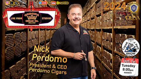 We are honored to have Nick Perdomo, President & CEO of Perdomo Cigars, on the podcast