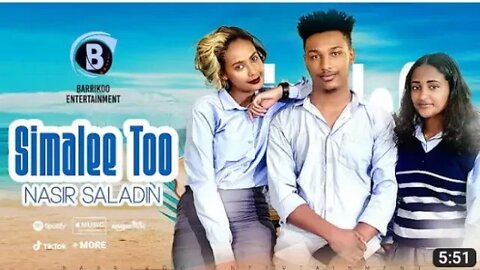 Nasir Saledin - Simalee Too - new oromo music (Lyrics video)