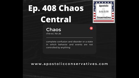 Informationwar | Ep. 408 Chaos Central 09-07-2022