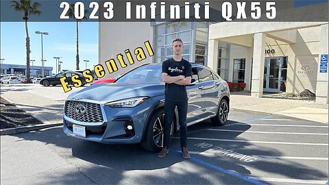 First Look 2023 Infiniti QX55 Essential