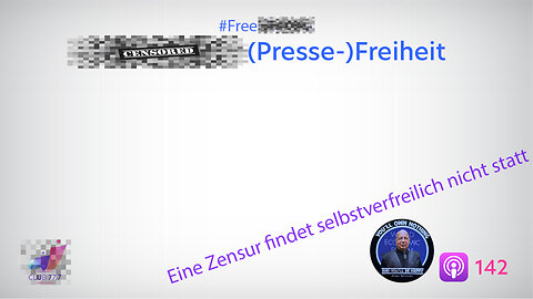 Teaser 𝕏142: Das Ende der (Presse-)Freiheit #freeshlomo