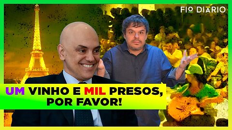 MORAES DECRETOU PRISÕES DO 8 DE JANEIRO DE PARIS