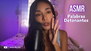 ASMR Palabras Detonantes cerquita del Micro | Asmr en español #asmr #mouthsounds