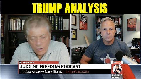 JUDGING FREEDOM W/ DOD INTEL OFFICER TONY SHAFFER. TRUMP ANALYSIS, UKRAINE & MORE.