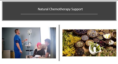 Natural Chemotherapy Support - With Vitamins, Minerals, Herbs & Supplements