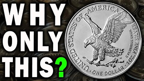 2 Reasons Why There's Not MORE Silver Bullion Options From The US Mint